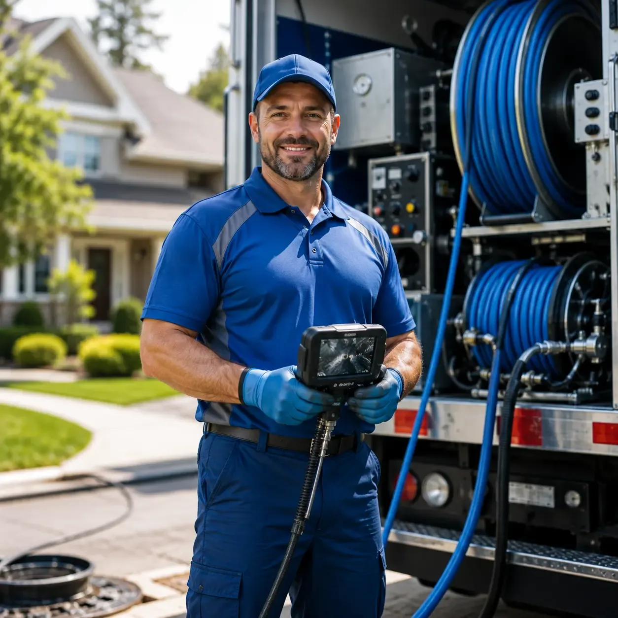 Local outdoor drain cleaning specialists in New Buffalo, MI